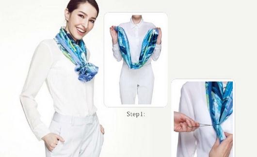 寒风来袭丝巾的围法你都会吗?